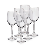 Jogo Taças para Vinho Tradicional 410ml 6 Peças Gourmet Mix, MArcamix