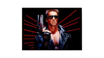 Poster Com Moldura Exterminador Do Futuro