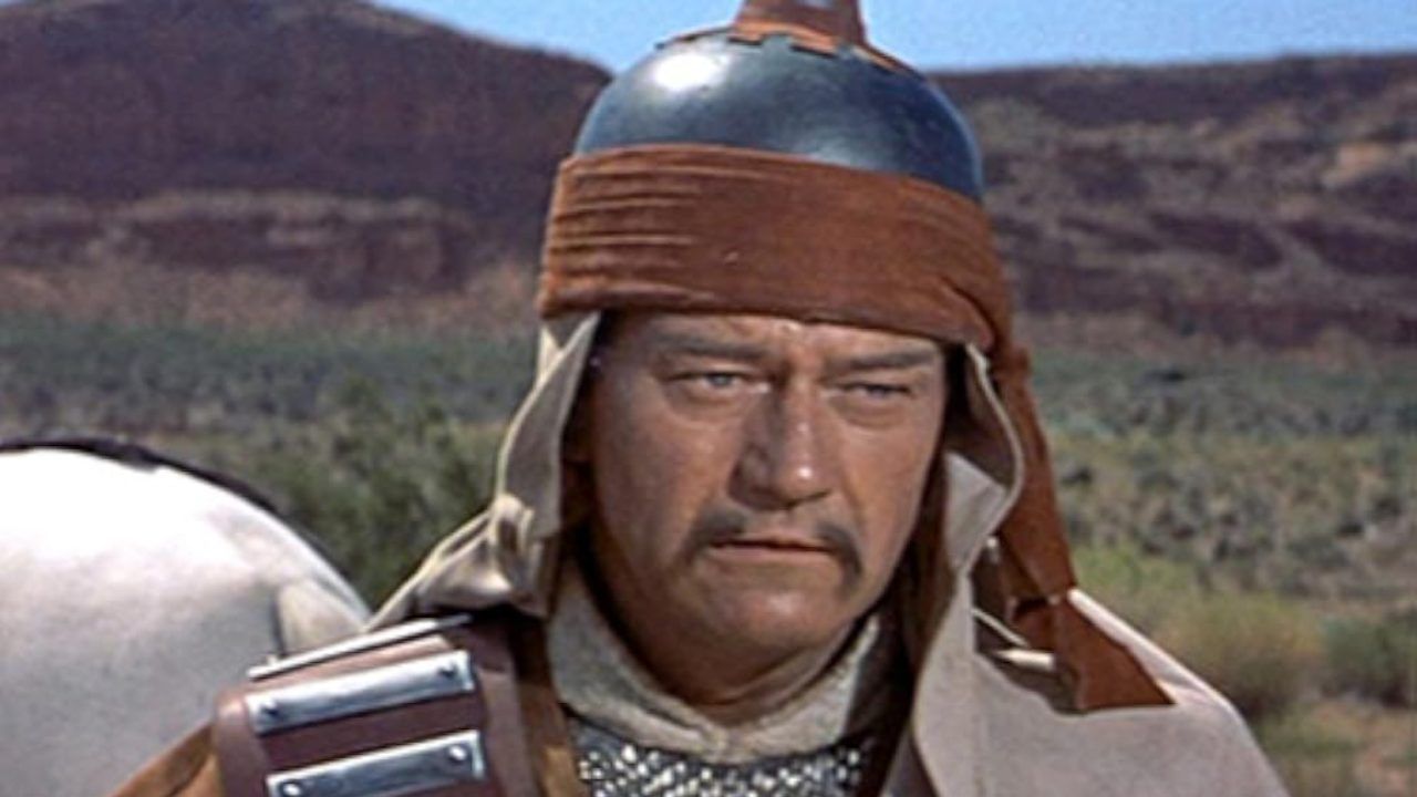 John Wayne em Sangue de Bárbaros