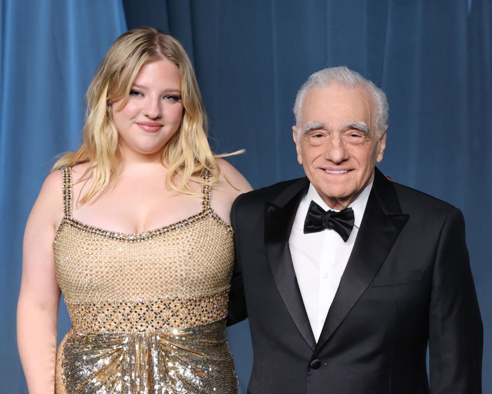 Scorsese e sua filha.