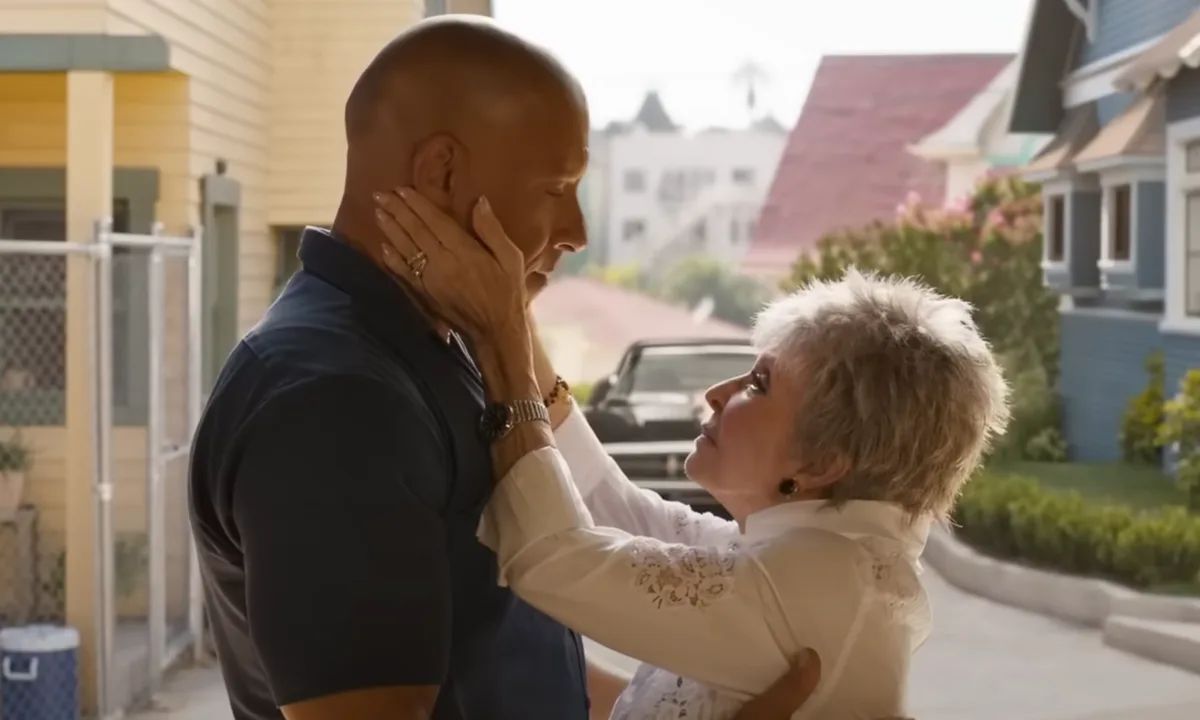 Vin Diesel e Rita Moreno.