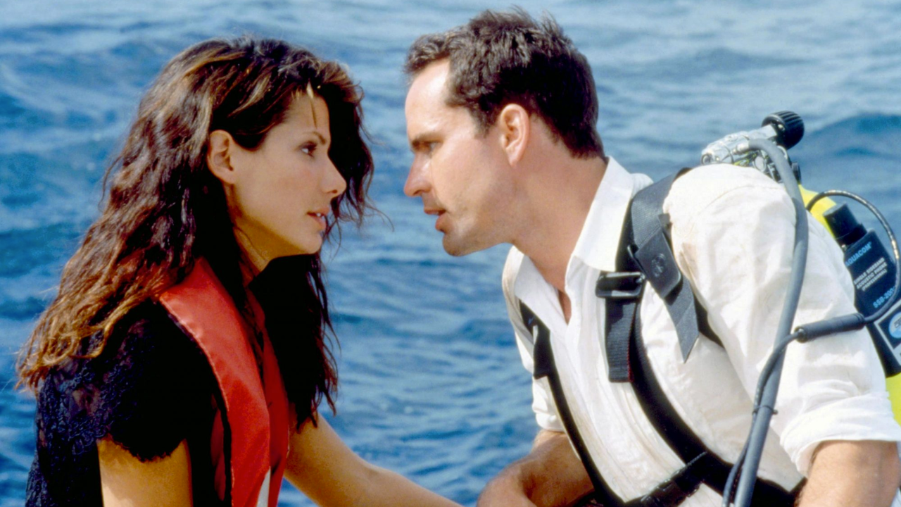 Sandra Bullock e Jason Patric em cena de Velocidade Máxima 2.