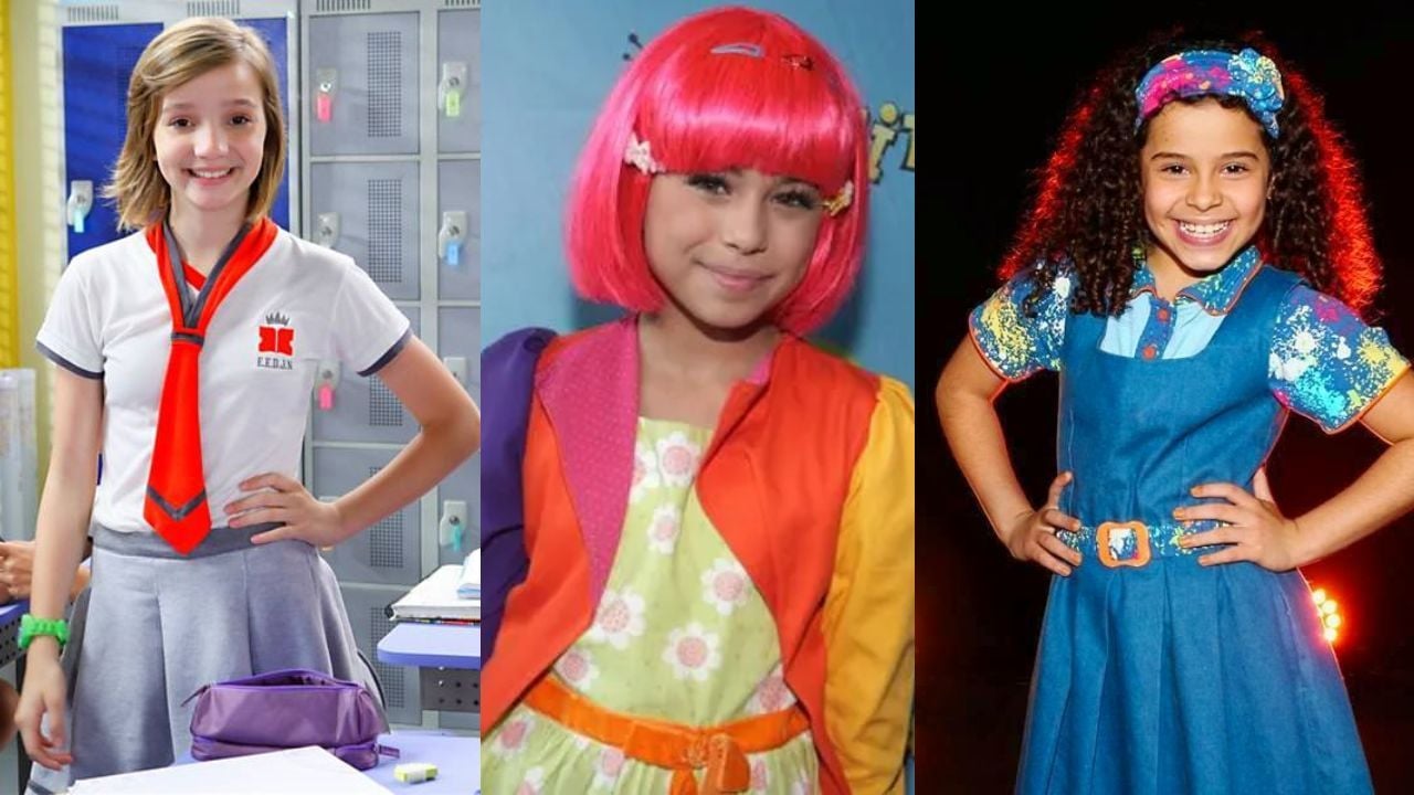 Anna Livya, Amanda Furtado e Gabriella Saraivah em Chiquititas