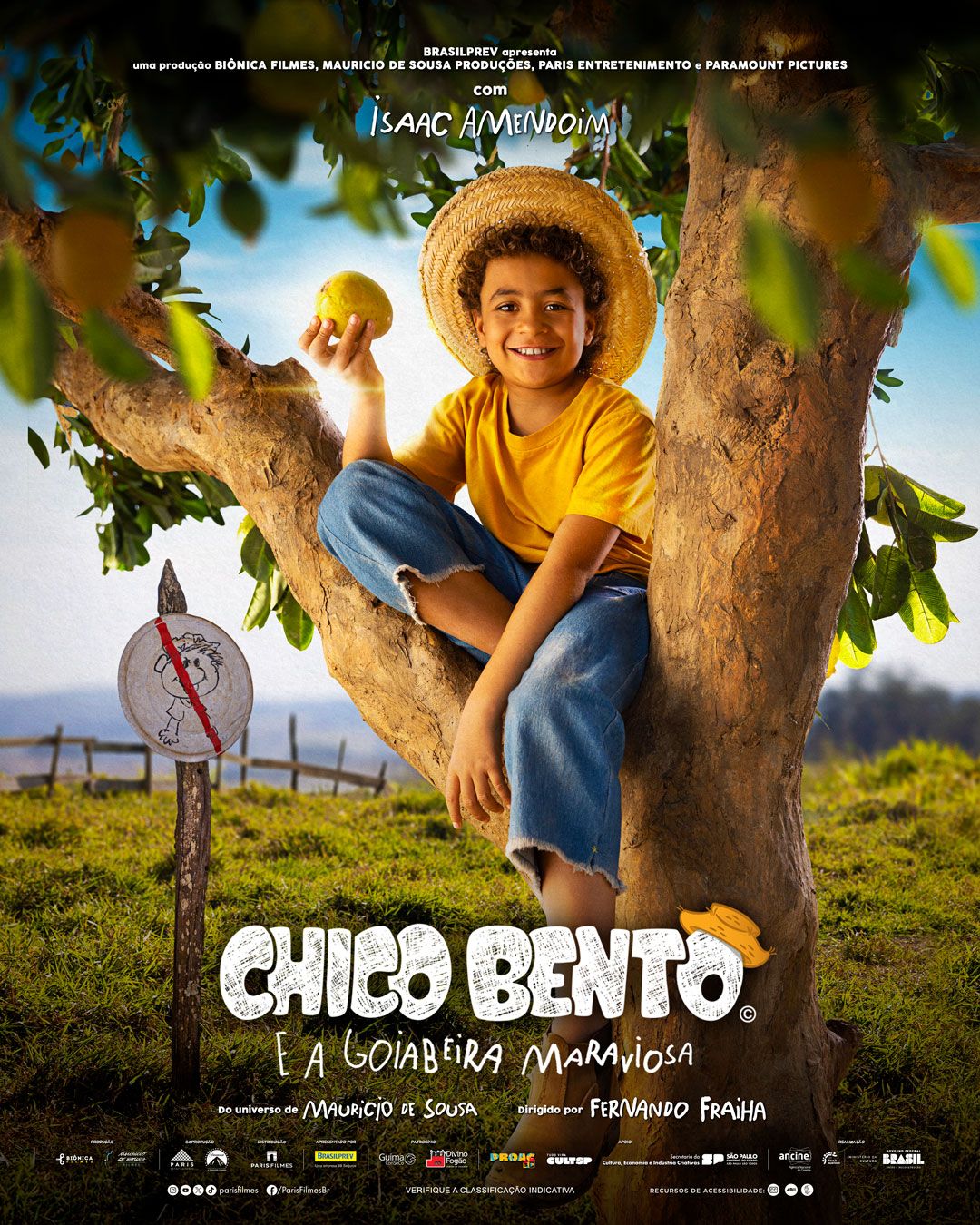 Chico Bento: Isaac Amendoim aparece como o adorado personagem da Turma Chico Bento: Isaac Amendoim aparece como o adorado personagem da Turma