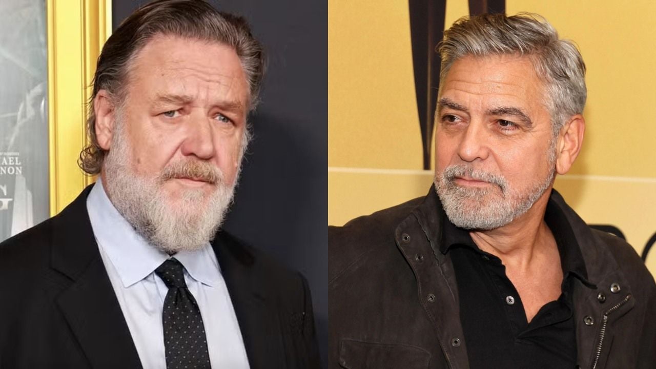 Russell Crowe e George Clooney