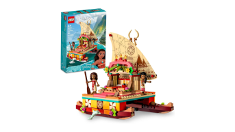 O Catamarã de Descobertas da Moana; Conjunto de Construção, LEGO
