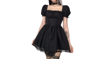 Mini vestido gótico, COOLMONAR