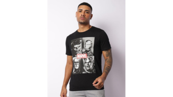 Camiseta Masculina Marvel Heróis