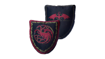 Almofada 3D Targaryen House Of The Dragon Aveludada, Zona Criativa