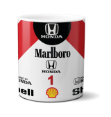 Caneca F1 Ayrton Senna Presente Fórmula 1 Corrida