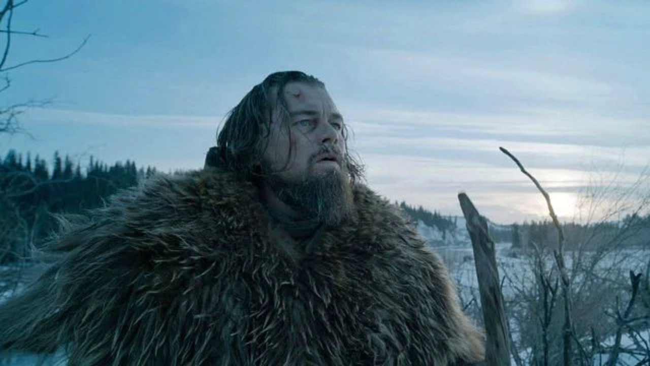 Leonardo DiCaprio em O Regresso