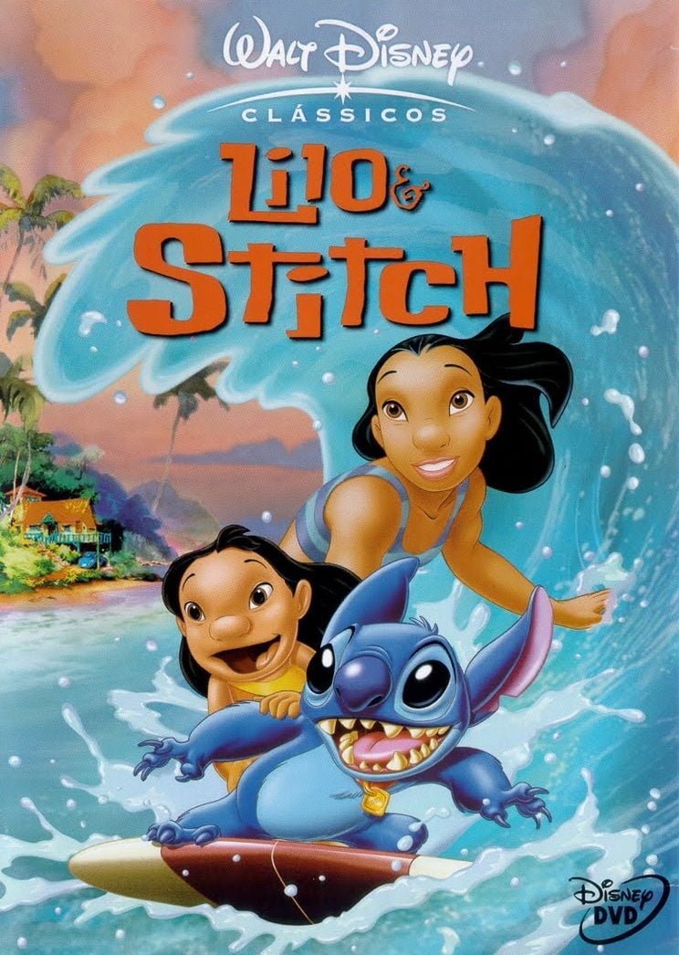 Stitch do desenho animado Lilo e Stitch da Disney colorido desenho