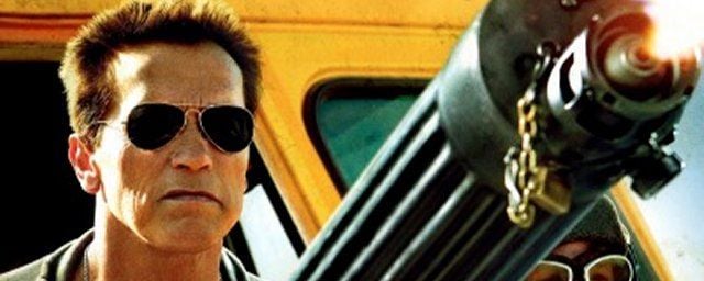Schwarzenegger e sua metralhadora em novo cartaz da ação The Last Stand