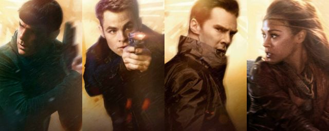 Além da Escuridão - Star Trek: Dois vídeos e nove cartazes com Kirk, Spock e cia