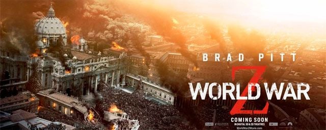 Zumbis atacam capitais do mundo em banners de Guerra Mundial Z