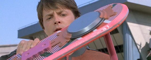 Skate voador de De Volta para o Futuro 2 será leiloado
