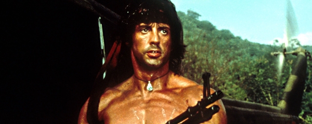 Franquias de filmes 'Rambo' e 'Os Mercenários', com Sylvester