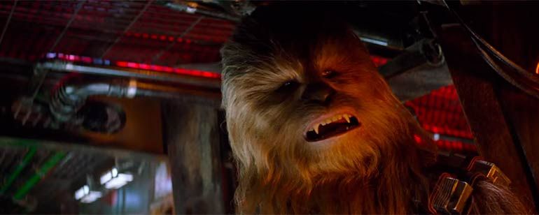 Veja Chewbacca arrancando um braço em cena deletada de Star Wars - O Despertar da Força