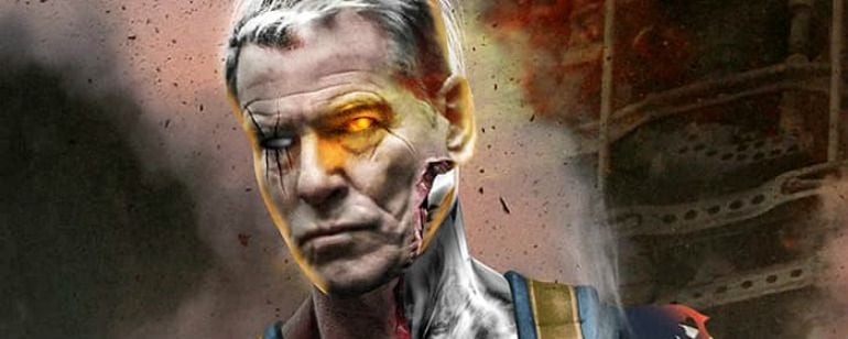 Pierce Brosnan como Cable? Ryan Reynolds e Hugh Jackman posam com o ator e alimentam rumor de Deadpool 2