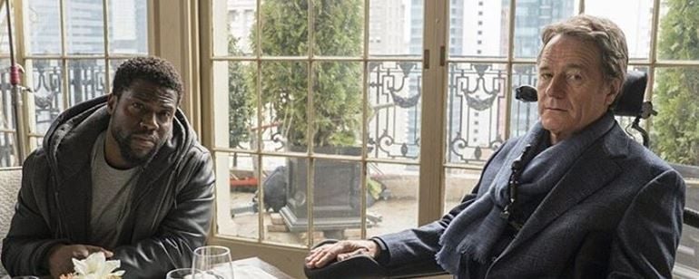 Kevin Hart, Nicole Kidman e Bryan Cranston posam juntos pela primeira vez nas gravações do remake de Intocáveis