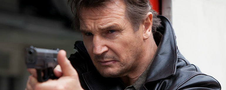 Liam Neeson 🤝 Filmes de ação!Um fato é que Liam Neeson não erra, seja