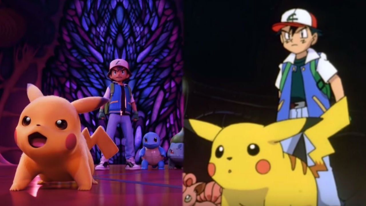 Ash mostra novo visual em trailer do remake de “Pokémon: O Filme”