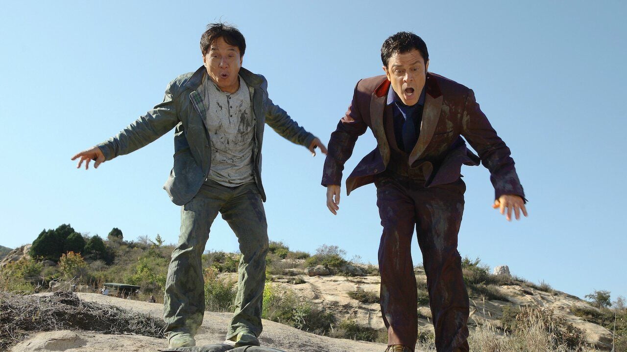 Fora Do Rumo com Jackie Chan e Johnny Knoxville