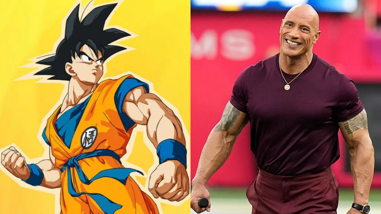 The Rock surge irreconhecível como poderoso vilão de Dragon Ball