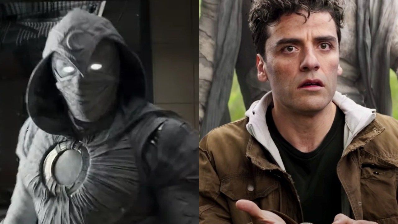 Kang paira sobre o herói MCU de Oscar Isaac na arte da segunda temporada de Moon  Knight