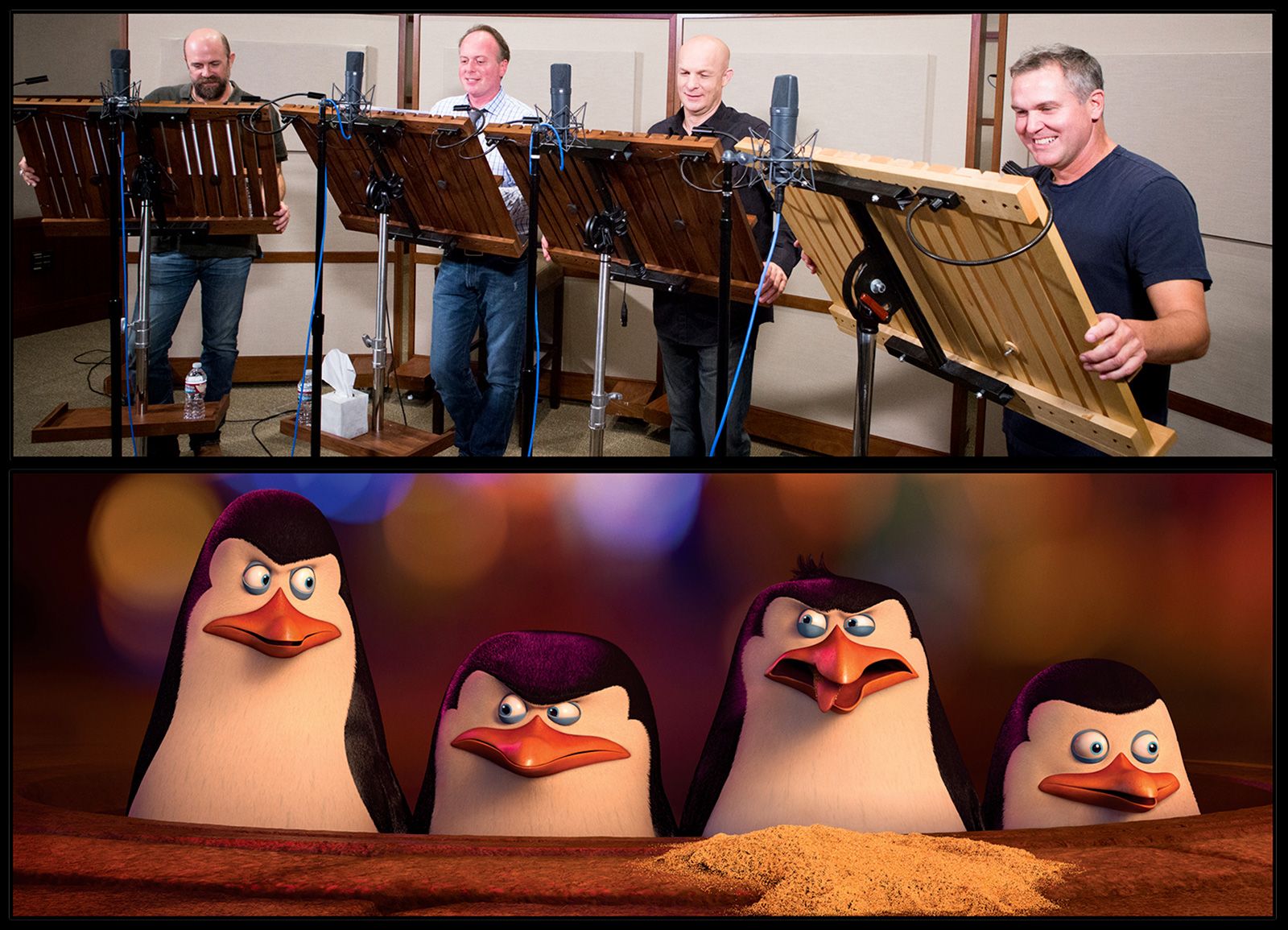 Foto de Christopher Knight Os Pinguins de Madagascar Revista Conrad