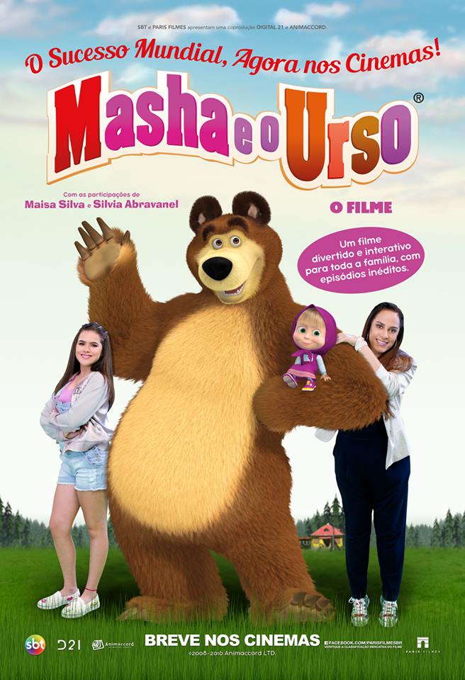 Filme Coleção Masha e Urso 7 Em 1 Infantil