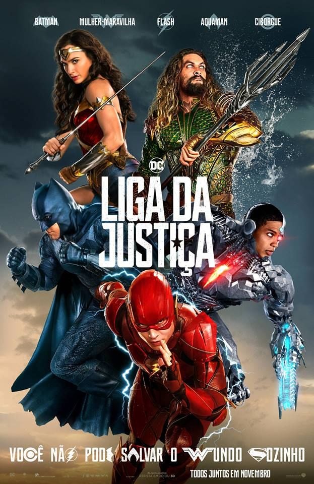 Vejam o fato preto de Super-Homem para o filme da Liga da Justiça