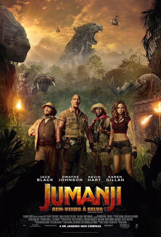 Jumanji - Próxima Fase na Tela Quente (24/07): Filme quase teve Tom  Holland, mas ator foi substituído por estrela da Disney