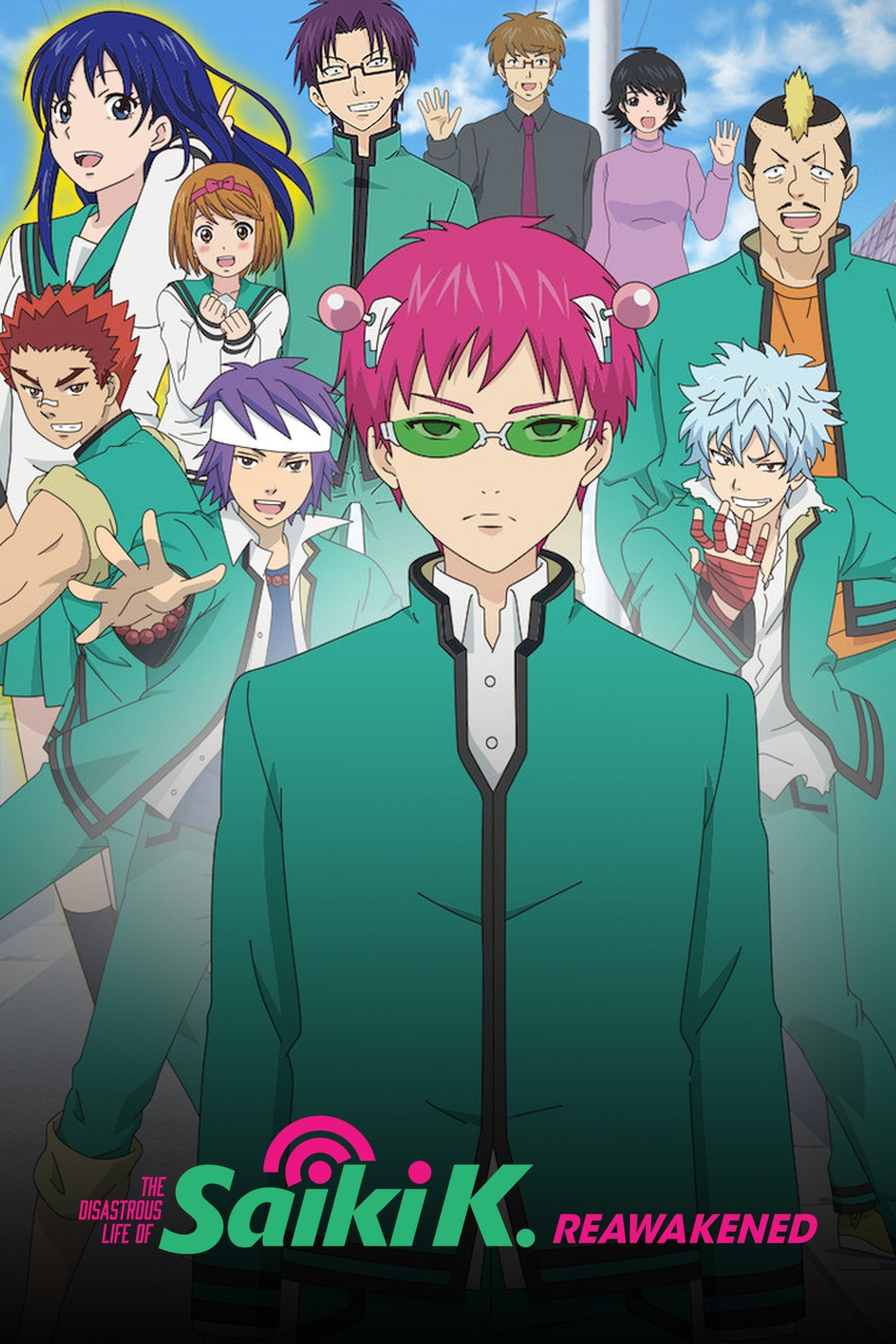 Acabei de terminar saiki kusuo no psi nan e posso dizer q é o meu