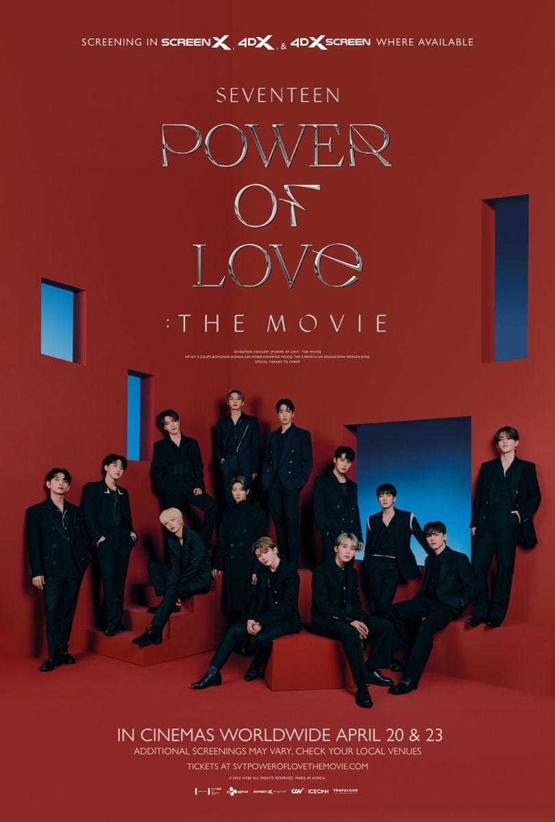 SEVENTEEN DVD 【POWER OF LOVE】 Seventeen Power of love : The movie - Documentário 2021