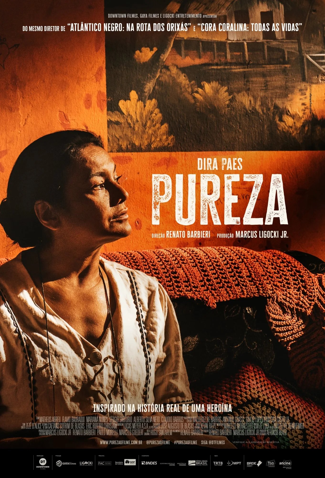 Pureza - O filme Pureza (@purezaofilme) está disponível exclusivamente para  assinantes da plataforma Globo Play (@globoplay) e nas plataformas de  locação: Apple TV, Now, Claro TV, Telecine on demand,  Filmes, Vivo