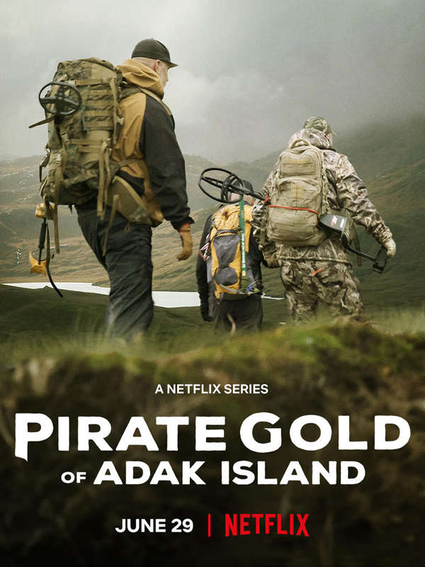 ADAK: ILHA DO TESOURO (Netflix)  Piratas, muito ouro e uma ilha