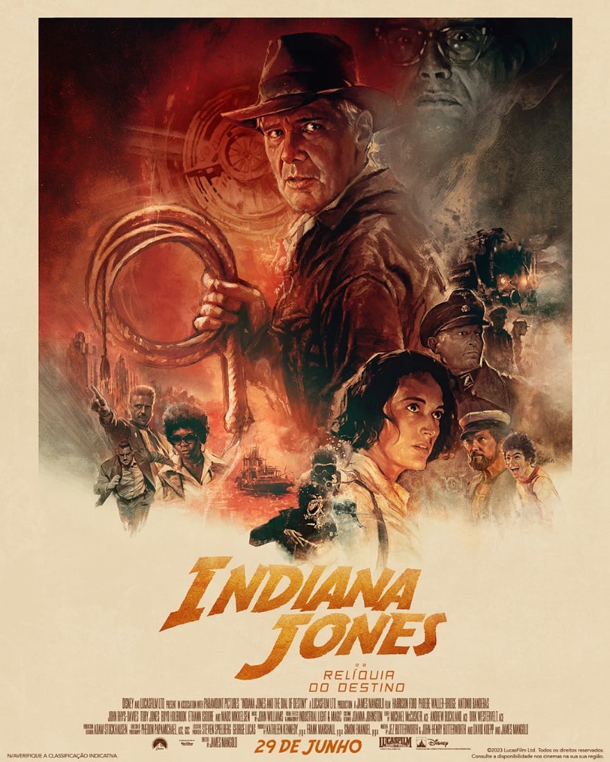 Indiana Jones 5' ganha baixa classificação etária por “cenas de