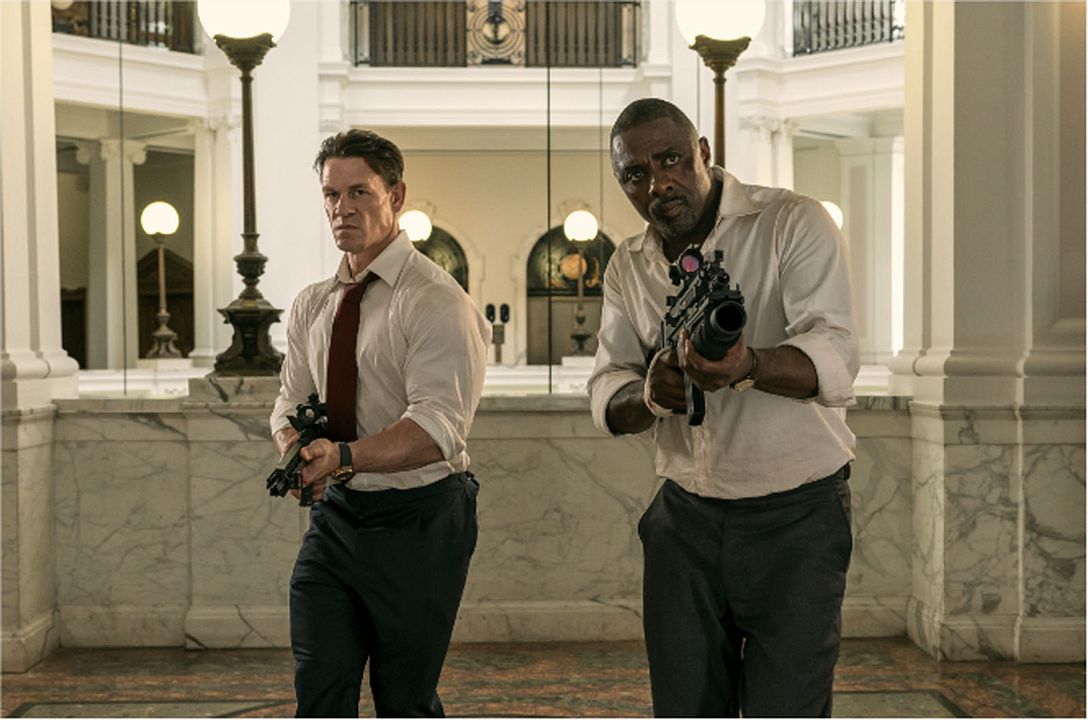 Chefes de Estado : Fotos John Cena, Idris Elba