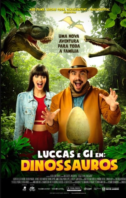 Luccas e Gi em: Dinossauros : Poster