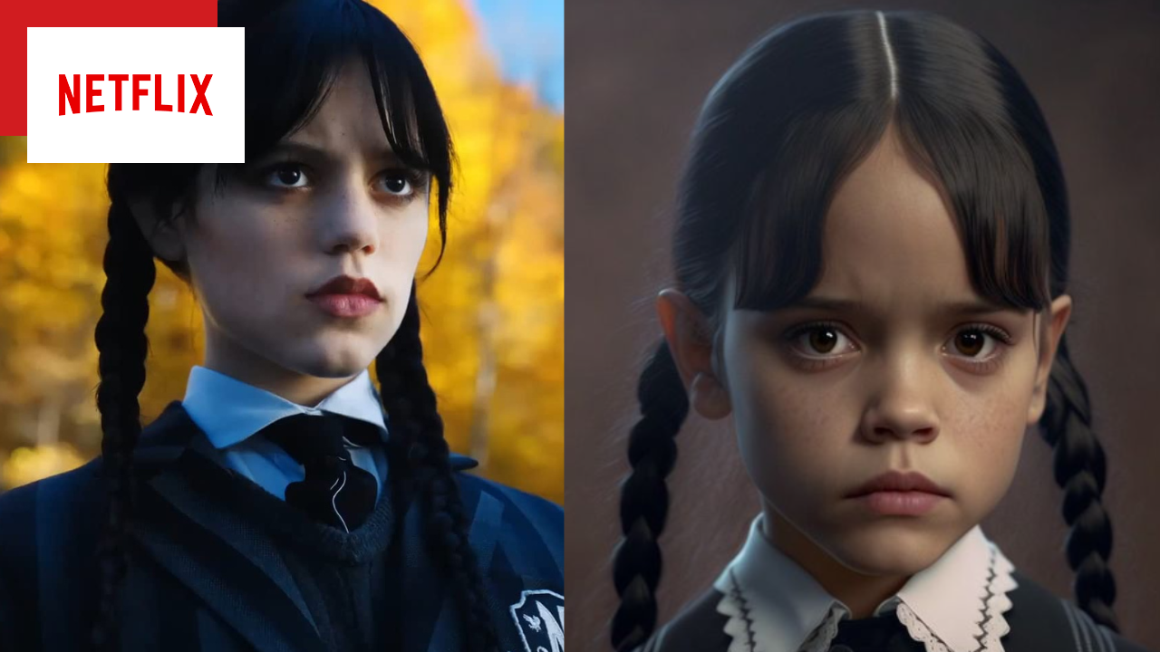 Wandinha Addams (Jenna Ortega) e Enid (Emma Myers) são melhores amigas em  Wandinha - Purebreak