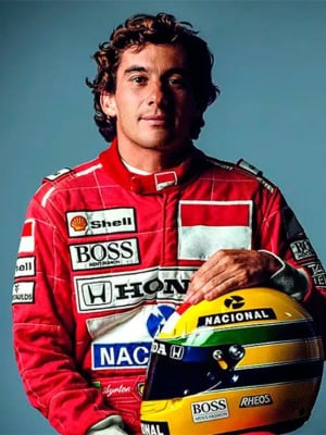 Senna por Ayrton : Poster