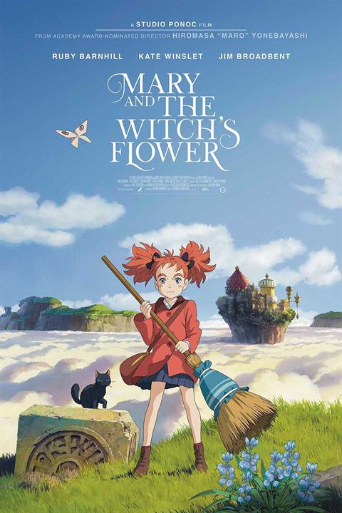 Mary and the Witch’s Flower : Poster