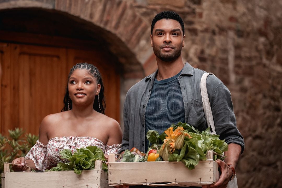 Eu & Você Na Toscana : Fotos Halle Bailey, Regé-Jean Page
