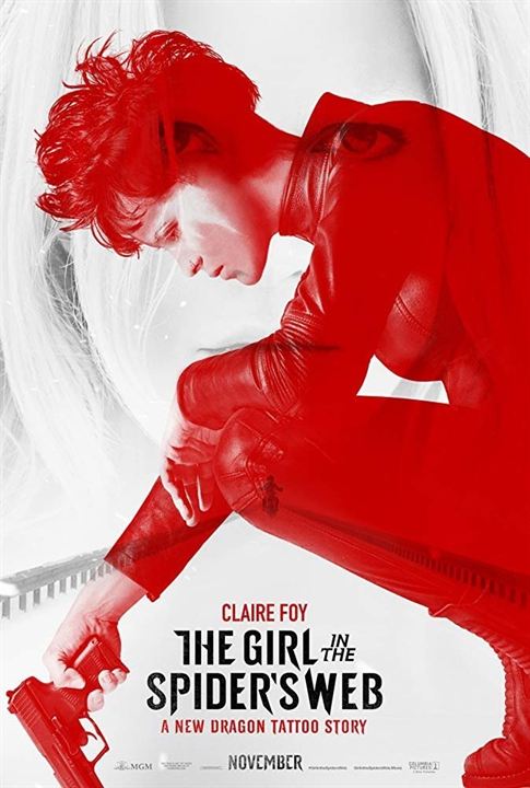 Millennium: A Garota na Teia de Aranha : Poster