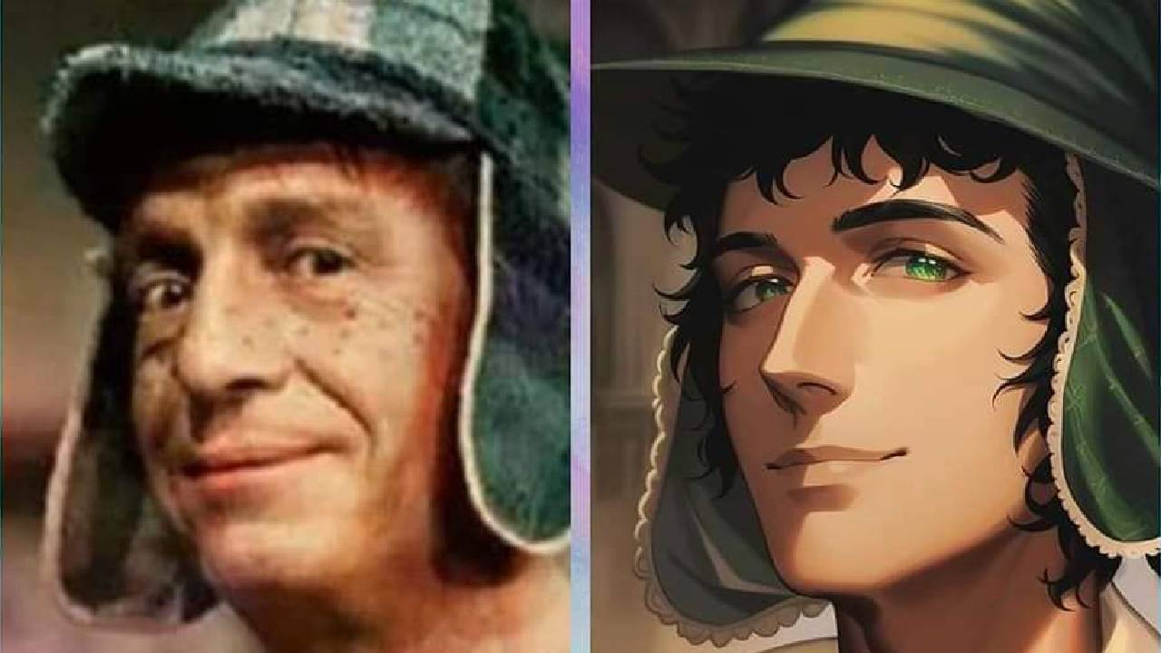 Assim seriam os personagens de Chaves se fossem anime - Notícias Série -  como visto na Web - AdoroCinema