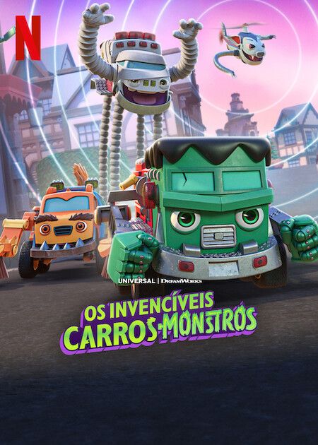 Os Invencíveis CarrosMonstros : Poster