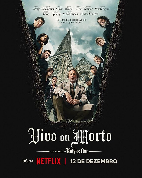 Vivo ou Morto: Um Mistério Knives Out : Poster
