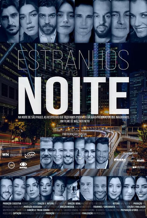Estranhos na Noite : Poster