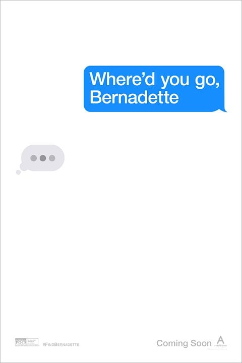 Cadê Você, Bernadette? : Poster